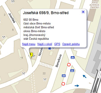 Brno Mapa