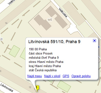 Praha Mapa